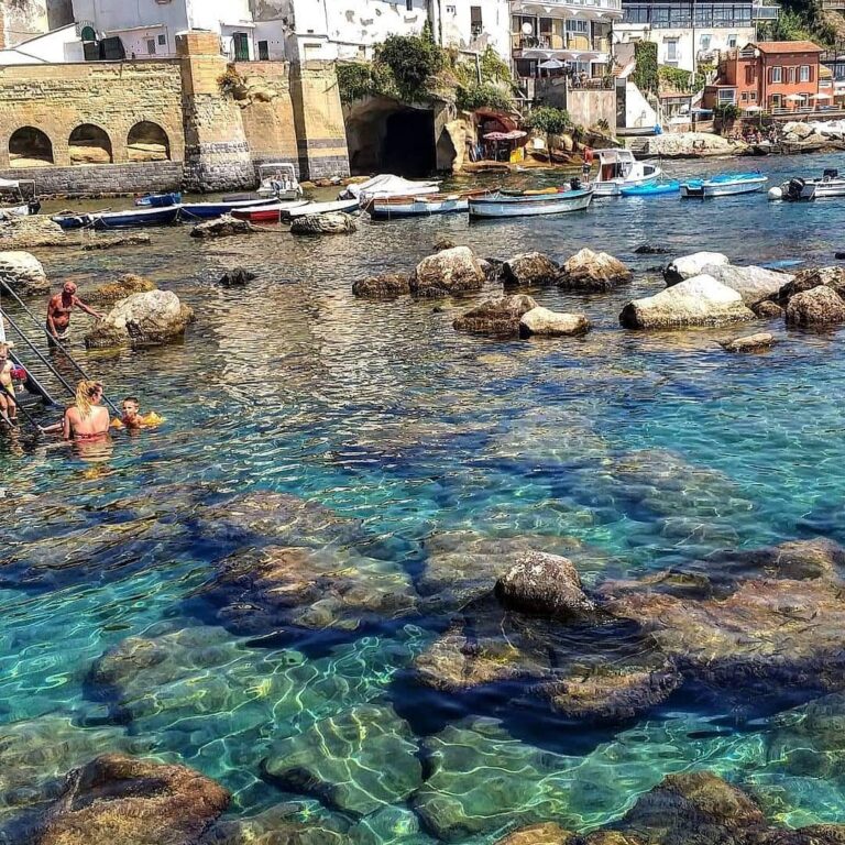 Lido Marechiaro, l'acqua cristallina