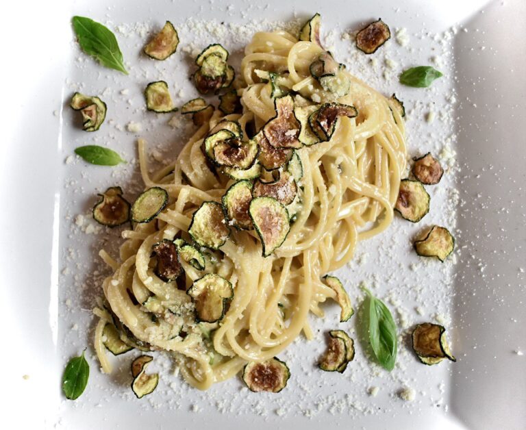 spaghetti alla Nerano ficciaiuolo 768x628
