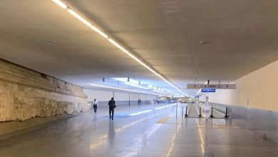 sottopasso stazione municipio porto di napoli